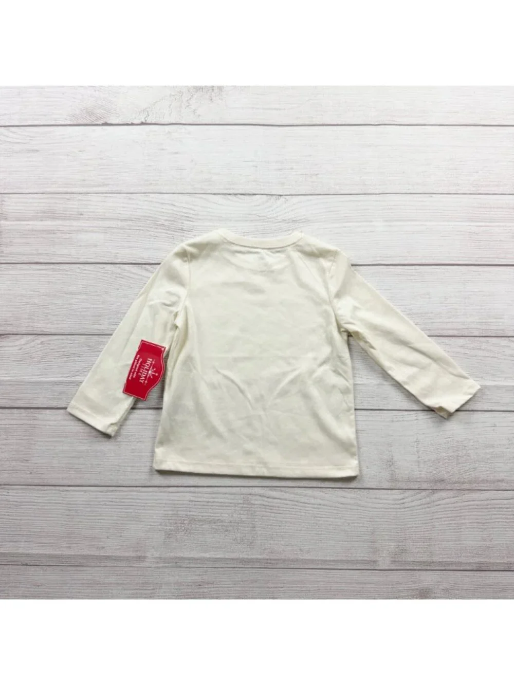 Holiday Time Toddler Long Sleeve Santa Shirt 
